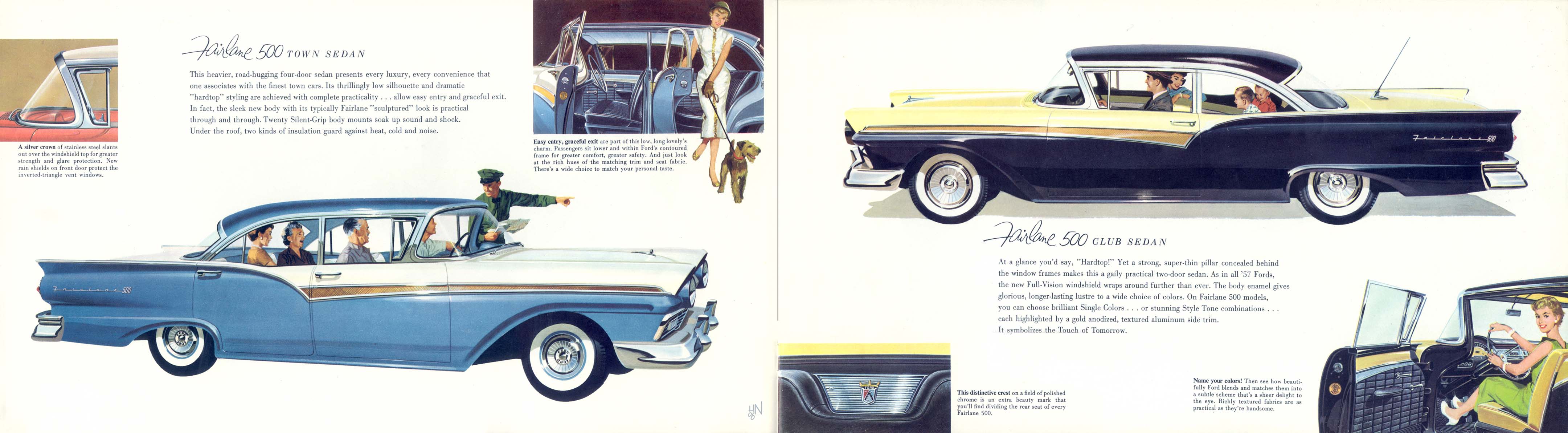 1957 Ford Fairlane Brochure Page 11